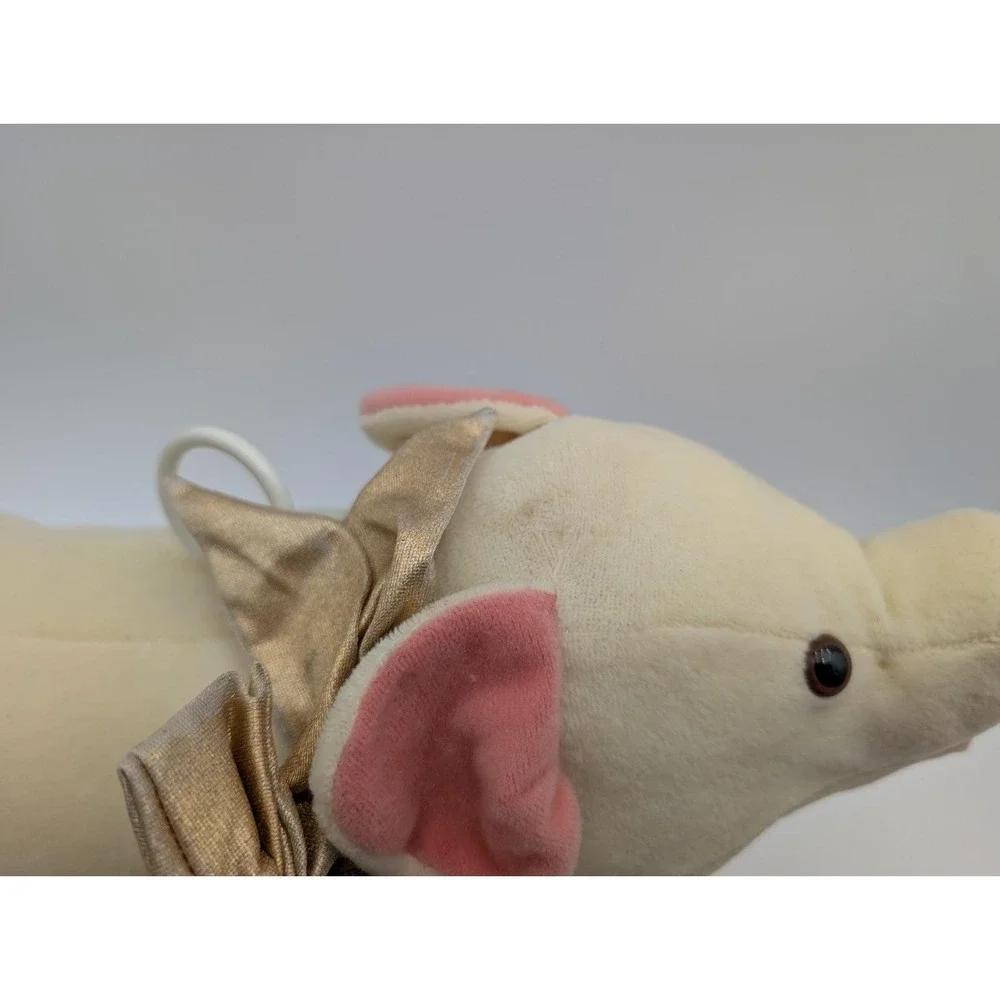 Big Top Pee Wee Vance Pig Talking‎ Plush 1988 Pull String Works READ Stuffed